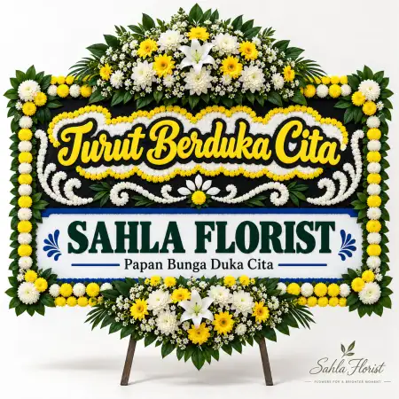 Papan Bunga Duka Bone