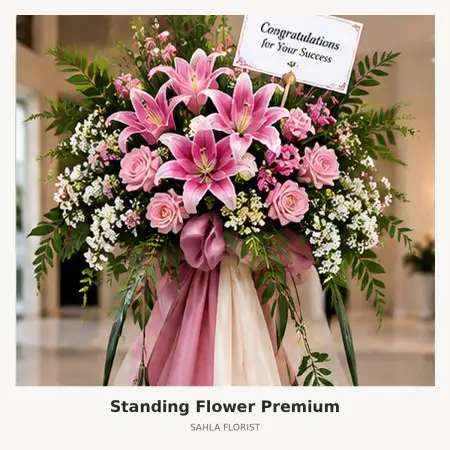Standing Flowers Bone